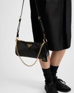 Prada Re-Edition 2002 Medium Leather Shoulder Bag - Image 7